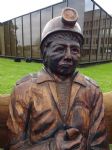 Salford Miners Memorial Unveiled at Swinton Civic Centre